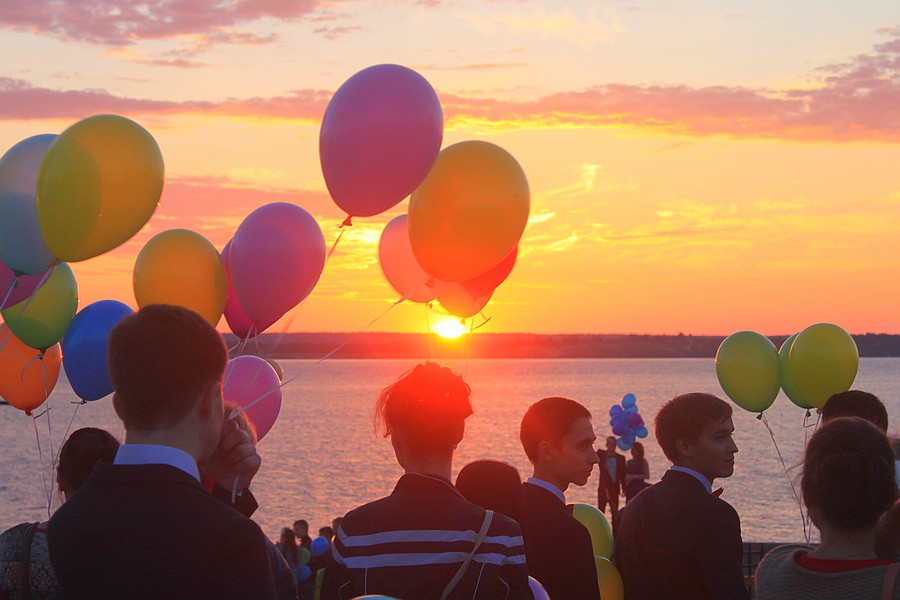 Встреча рассвета всем классом